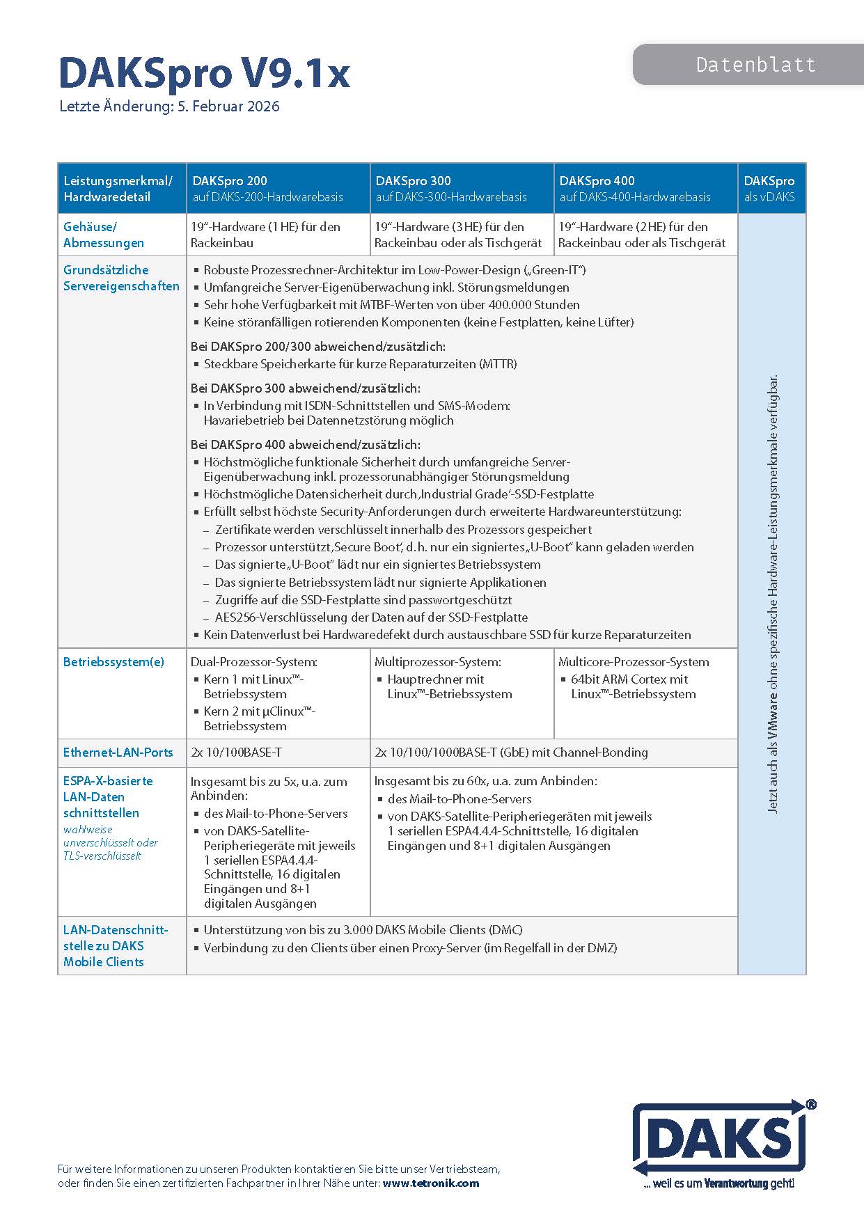 Vorschaubild Datenblatt DAKSpro V9.1x