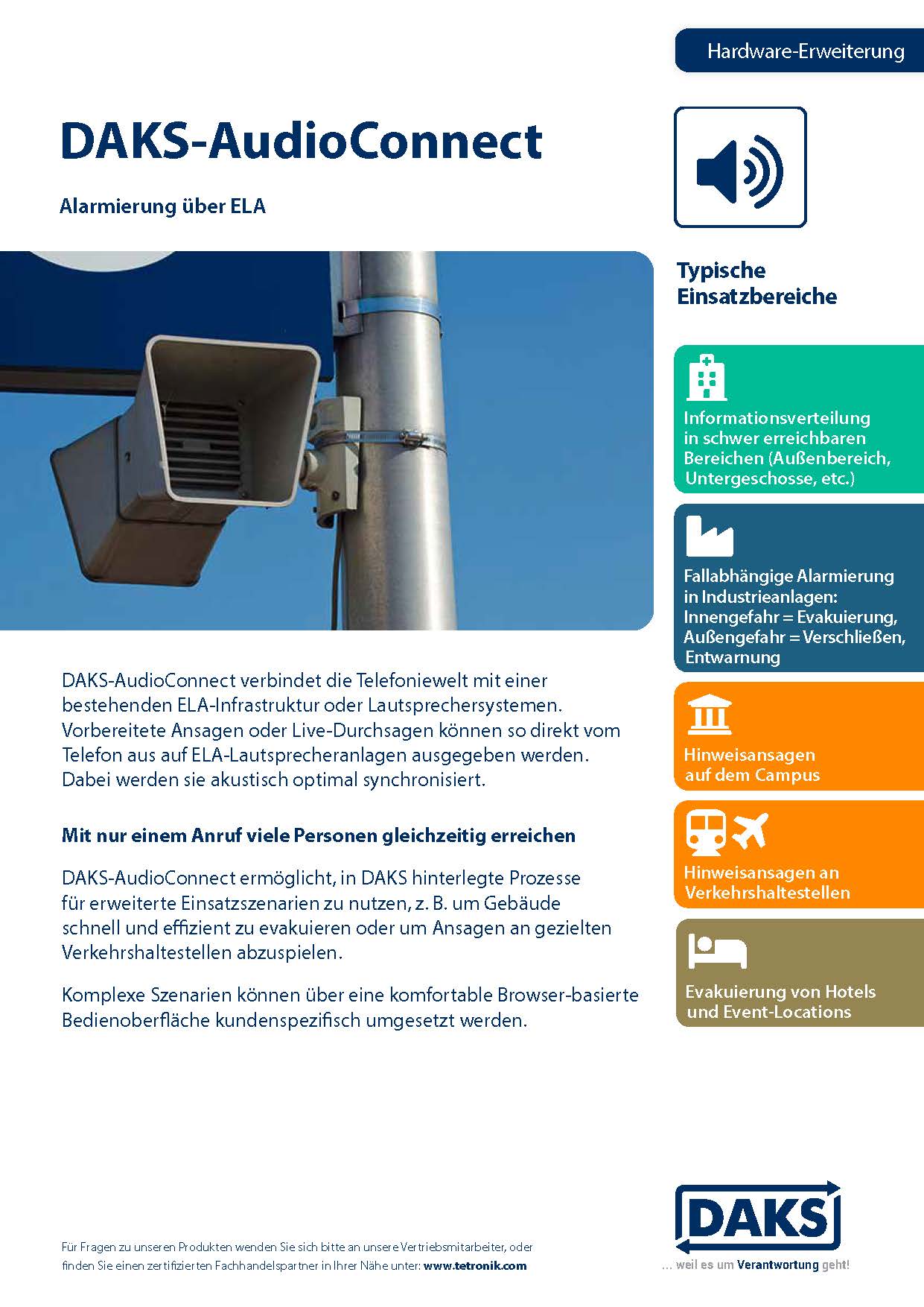 Vorschaubild Produktinfo DAKS-AudioConnect V2.0x