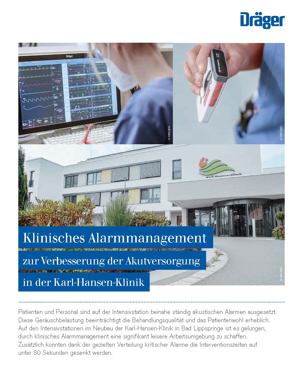 Vorschaubild Whitepaper Verteiltes Alarmsystem in der Karl-Hansen-Klinik