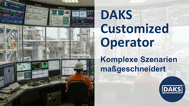 Industriearbeiter an Terminals in einer Leitwarte