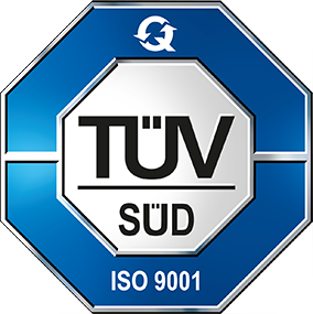 ISO9001-Prüfzeichen TÜV Süd