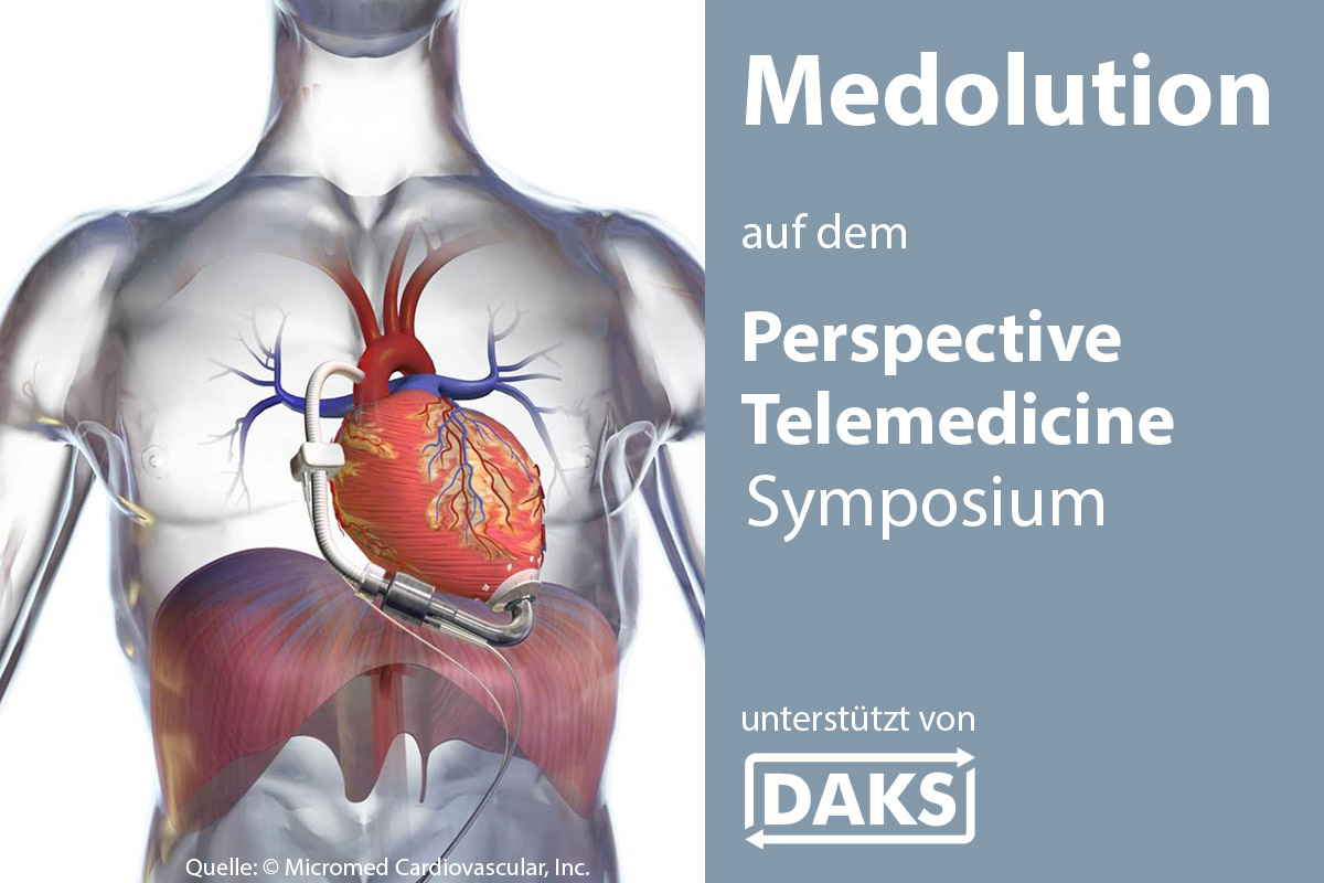 Medolution auf dem Perspective Telemedicine Symposium unterstützt von DAKS