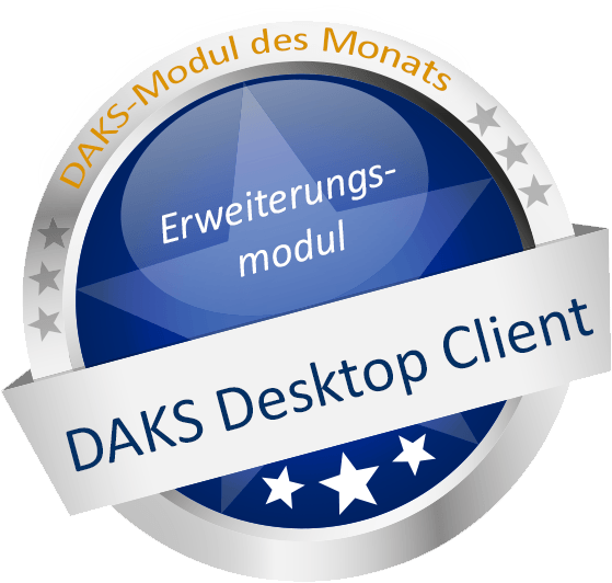 DAKS-Modul des Monats "DAKS Desktop Client" - diskrete Alarmierung für Arbeitsplätze mit Kundenkontakt