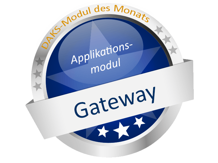 DAKSpro Applikationsmodul des Monats 'Gateway' verbindet Kommunikationswelten