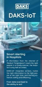 Preview image folded flyer DAKS-IoT in Hospitals