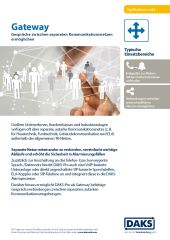 Vorschaubild Produktinfo DAKSpro-Modul Gateway