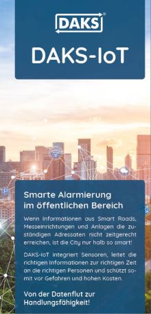 Vorschaubild Flyer DAKS-IoT im öffentlichen Bereich