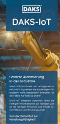Vorschaubild Falzflyer 'DAKS-IoT in der Industrie'