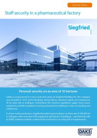 Preview image success story Siegfried AG Zofingen