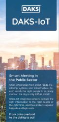 Preview image fold-out flyer 'DAKS-IoT in the Public Sector'