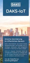Vorschaubild Falzflyer 'DAKS-IoT im öffentlichen Bereich'