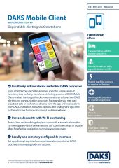 Preview image product info DAKS Mobile Client