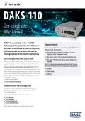 Vorschaubild Datenblatt DAKS-110-Hardwareplattform