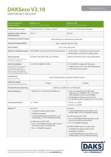 Vorschaubild Datenblatt DAKSeco V3.10