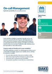 Preview image product info On-call Management