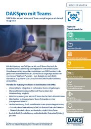 Produktinfo DAKSpro mit Teams Thumb